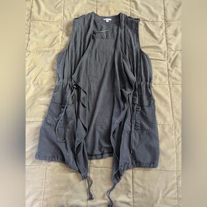 Carolina Belle Gray Vest